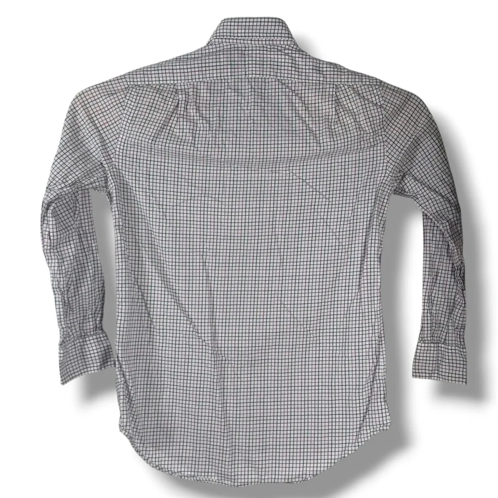 Polo Ralph Lauren Button Down Shirt Mens Small Multi Color Check Pony Logo‎